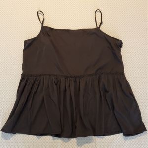 boohoo flowy spaghetti strap top